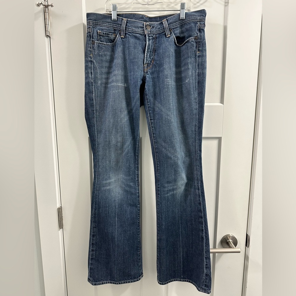 Citizens Of Humanity Blue Flare Jeans